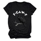 🐦‍⬛ Camiseta de Cuervo Divertida F-Caw-F 🖤- COMPRA 2 ENVÍO GRATIS