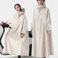 🌧️ Poncho de lluvia de bicicleta eléctrica de gran tamaño con capucha unisex