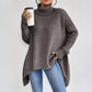 Women’s Fashion Solid Color Turtleneck Sweater